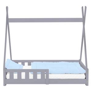 Lit Enfant Tipi 140x70cm Gris Clair Gris lumineux