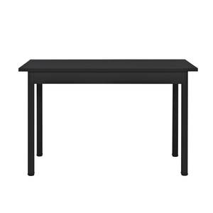 Set Table 4 Chaises Honningsvåg Noir - Métal - 60 x 75 x 120 cm