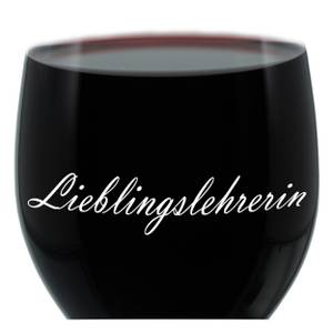 Gravur-Weinglas Lieblingslehrerin Glas - 9 x 23 x 9 cm