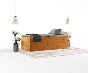 Boxspringbett Arden Gold - Breite: 90 cm - H2