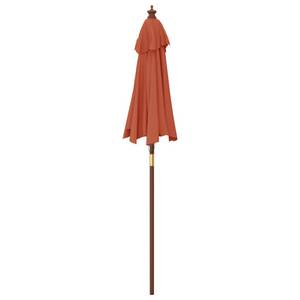 Parasol de jardin 3028551 Brun rouge