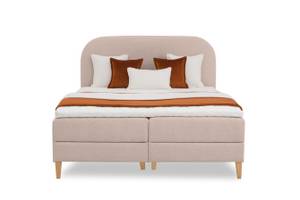 Boxspringbett Alto Pink - Breite: 140 cm