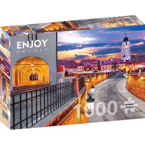 Puzzle Piata Mica Sibiu Papier - 24 x 5 x 34 cm