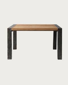 Arche -  Table repas Marron - Bois massif - 130 x 76 x 130 cm