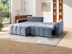 Schlafsofa ESILIA Grau - Textil - 180 x 95 x 288 cm