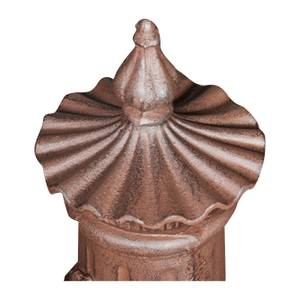 Fontaine en Fonte Marron - Métal - 33 x 79 x 37 cm