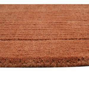 Tapis uni pure laine tufté CANDY Orange - 60 x 120 cm