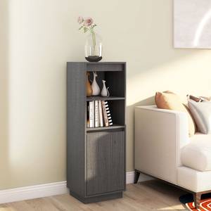 Highboard DE4844 Grau - Massivholz - 34 x 110 x 37 cm