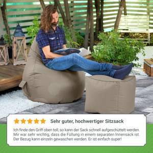 Gaming Sitzsack Lounge Chair "Cozy" Aschgrau