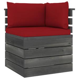 Gartensitzgruppe K093(5-tlg) Rot - Massivholz - 72 x 65 x 70 cm