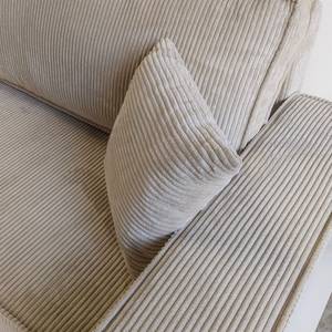 Gepolstertes Ecksofa CARLOS XL poso 02 Hellbraun - 274 x 100 cm