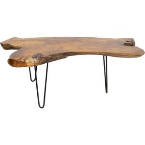 Couchtisch Aspen Braun - Massivholz - Holzart/Dekor - 100 x 40 x 60 cm