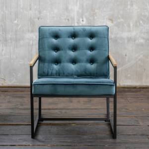 Polstersessel Arly Velvet Blau