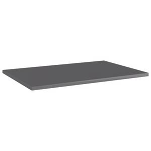 Panneaux d'étagère 3016495-15 (lot de 8) Gris brillant - 60 x 40 cm