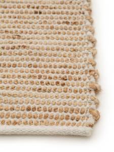 Tapis de jute Bjoern Blanc - Fibres naturelles - 70 x 1 x 200 cm