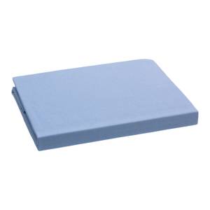 drap-housse jersey SUPER-STRETCH Bleu - Largeur : 140 cm