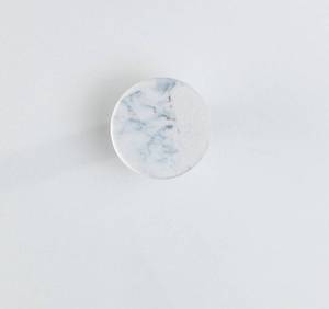 Badezimmer-Kleiderbügel 5 cm Grau - Keramik - 4 x 5 x 5 cm