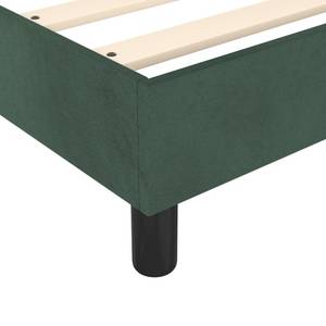 Cadre de lit 3016030-2 Vert foncé - 203 x 25 cm