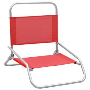 Chaise de plage Rouge