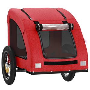 Remorque vélo pour chien 3028682 Rouge - 53 x 53 x 124 cm