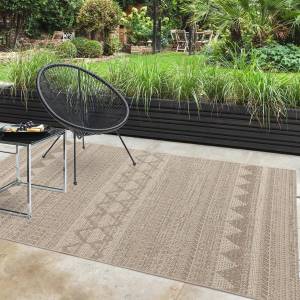 Tapis intérieur extérieur PIAZZA Beige - 160 x 230 cm