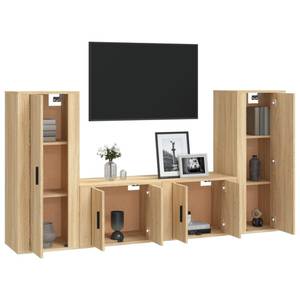 TV-Schrank 4er Set D969 Eiche Sonoma Dekor