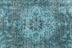 Teppich Ultra Vintage DCCCXIX Blau - Textil - 168 x 1 x 272 cm