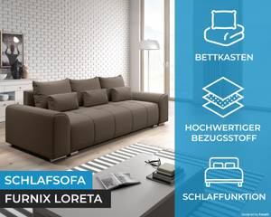 Sofa LORETA 3R Braun