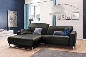 Ecksofa YORK Armlehne davorstehend links - Ecke davorstehend links - Silber