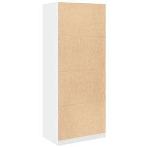 Kleiderschrank 298537-7 Weiß - Breite: 80 cm