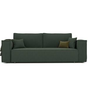 Sofa Bali Grün - Holzwerkstoff - 255 x 59 x 105 cm