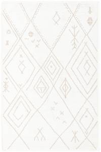 Tapis St. Gallen Folklore Blanc - 160 x 245 cm