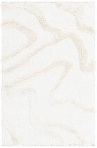 Hochflorteppich Thun Arbor Weiß - 125 x 185 cm