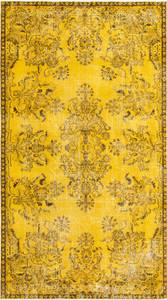 Tapis Ultra Vintage CLXXIII Jaune - Textile - 160 x 1 x 284 cm