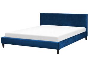 Revêtement cadre de lit FITOU Bleu - Bleu foncé - Largeur : 190 cm