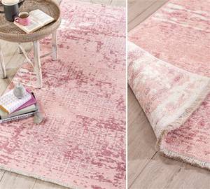 Tapis Pop Rose foncé - Fibres naturelles - 2 x 190 x 133 cm