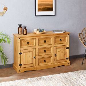 Sideboard SALSA Braun - Massivholz - Holzart/Dekor - 125 x 76 x 40 cm