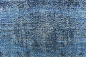 Teppich Ultra Vintage LXXXIII Blau - Textil - 183 x 1 x 302 cm