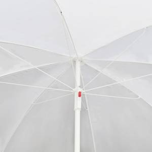 Lit de jardin résine tressé avec parasol Marron - Polyrotin - 54 x 36 x 119 cm