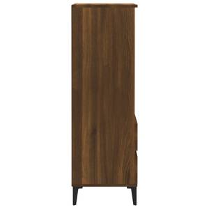 Highboard DE9855 Eiche Schwarzbraun Dekor