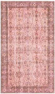 Teppich Ultra Vintage CCCLXXXIII Pink - Textil - 160 x 1 x 277 cm