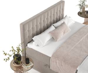 Boxspringbett Namur Braun - Breite: 140 cm