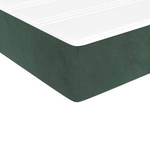 Lit à sommier tapissier 3017513-1 Vert foncé - 100 x 25 cm