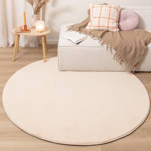 Waschbarer Teppich R Vivid Beige - 120 x 120 cm