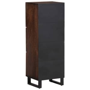 Highboard DE1609 Braun - Massivholz - 34 x 110 x 40 cm