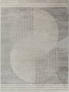 Skandi Kurzflorteppich MONTEVIDEO Beige - Grau - Kunststoff - Textil - 160 x 1 x 215 cm