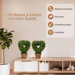 Mini Set Künstliche | kaufen 4er Pflanzen home24