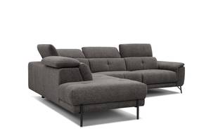 Ecksofa Avena 5-Sitzer Dunkelbraun