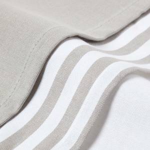 Geschirrtücher Set 3tlg schmale Streifen Grau - Textil - 50 x 1 x 70 cm