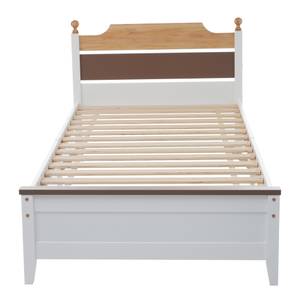 Lit en bois massif Oceanus Ⅶ Largeur : 98 cm